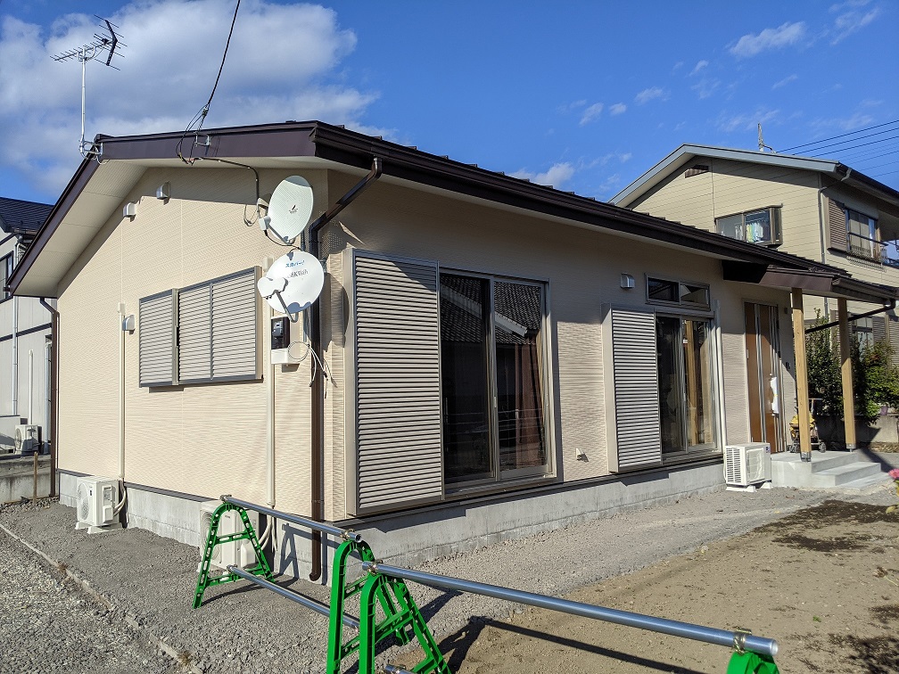 沼田市　注文住宅　2人の平家